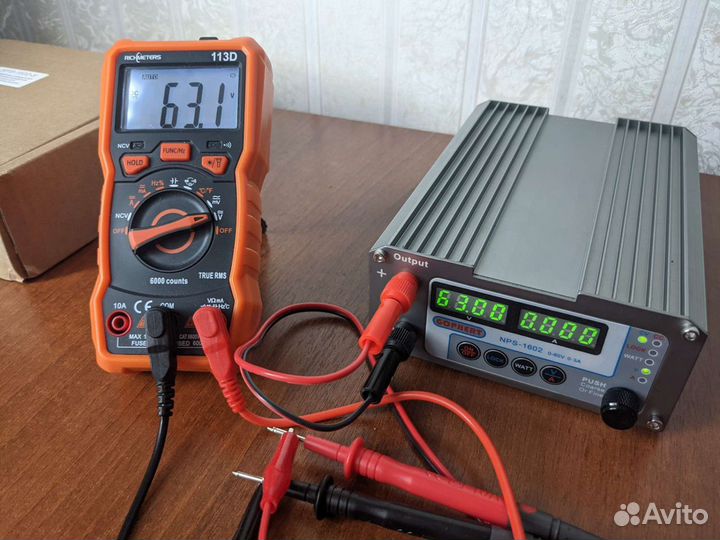 63В 3А Лабораторный источник питания Gophert