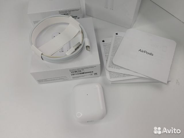 Беспроводные наушники apple airpods 2