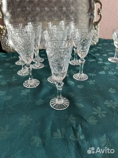 Рюмки, фужеры