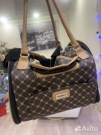 Сумка переноска для маленьких собак