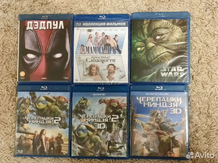 Blu-ray диски лицензия