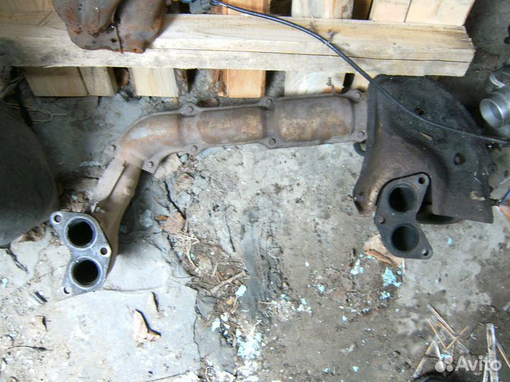 Выхлопная система на Forester мотор Ej 205
