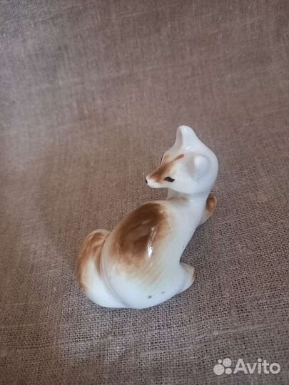 Статуэтка лфз фарфор Куница Соболь советская