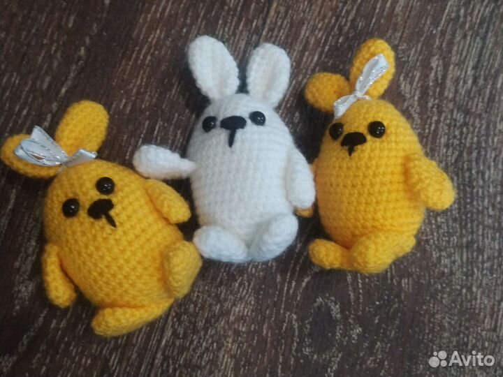 Мягкая игрушка зайчик