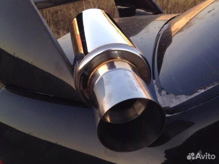 Выхлопная труба на civic