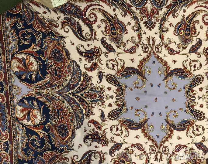 Платок павловопосадский шелковый