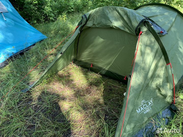 Палатка туристическая harly 3, 3-местная
