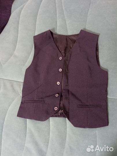 Школьный костюм для мальчика 146 темно синий