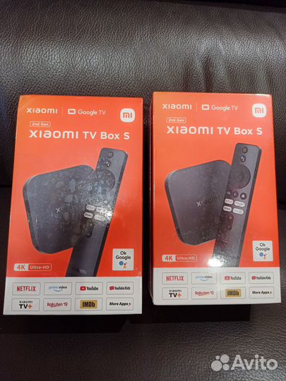 Смарт тв Xiaomi Mi Box S 4K Gen2 2023 новые
