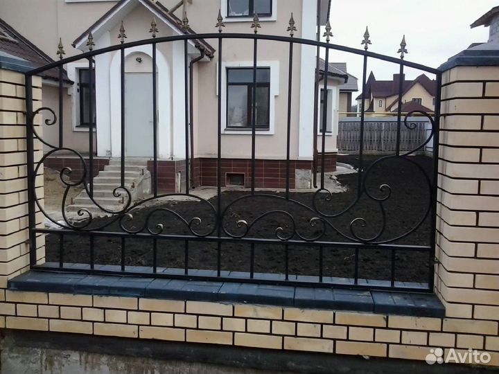 Кованый забор