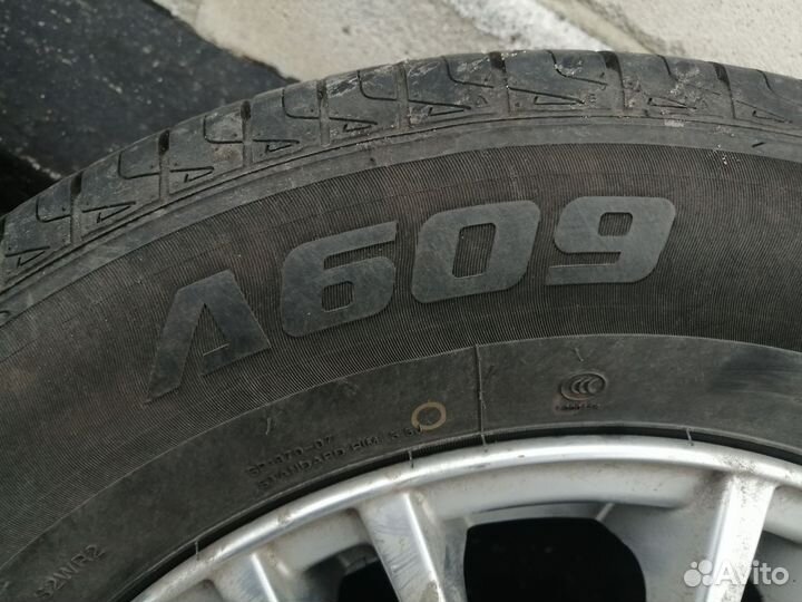 Продам комплект летней резины (22г.) на литье