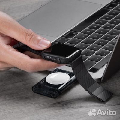 Беспроводная зарядка Pitaka Power Dongle для Apple