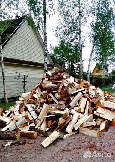 Дрова качественные колотые