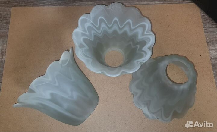 Плафон для люстры стеклянные