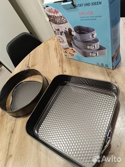 2- е формы для выпечки и салатиков