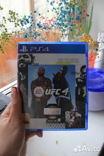 Диски на ps4 ufc 4