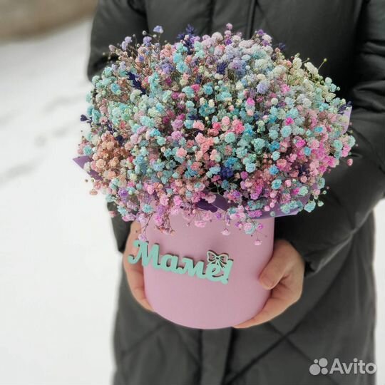 Гипсофила букет цветы