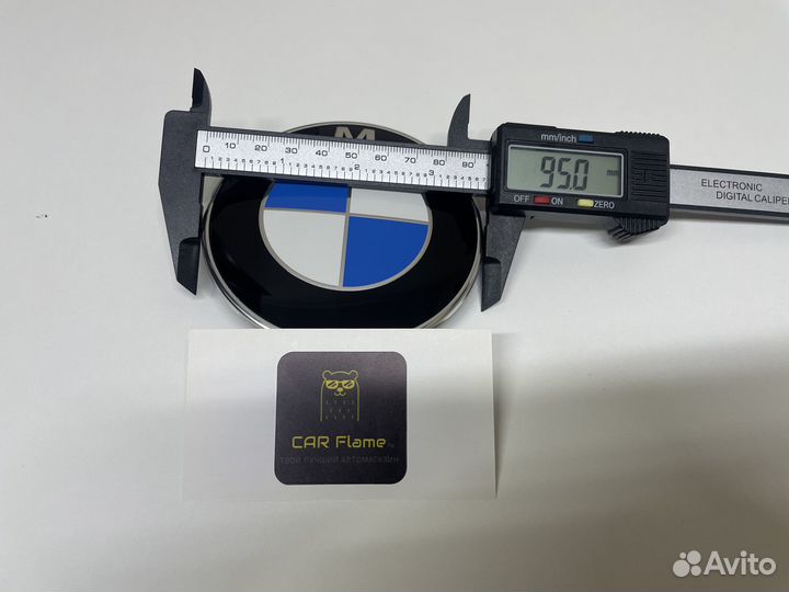 Эмблема на капот G07 Bmw 95мм новая x7 и G11 G12