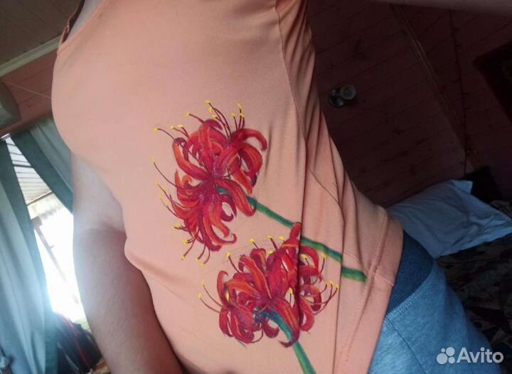 Рисую на одежде (орнамент, живопись, аниме)