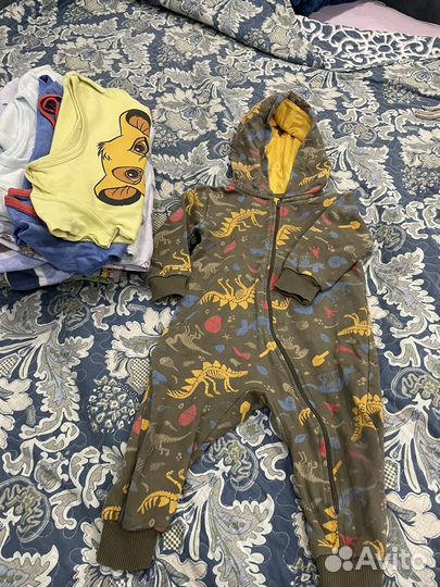 Пакет одежды для мальчика 74-80