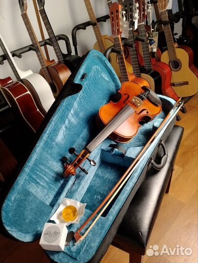 Новая скрипка с комплектом seasound JYV02 4/4