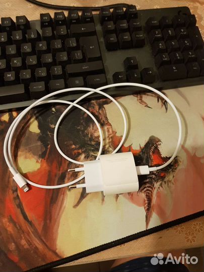 Быстрая зарядка на iPhone 20w, провод type-c