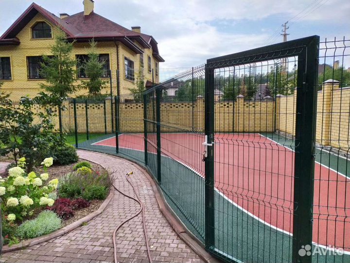 Забор сетка 3d
