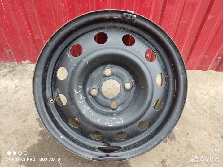 Штампованный диск R15 Оригинал Хендай Солярис