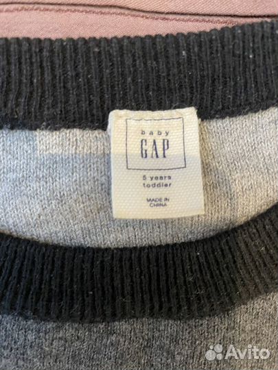 Красивый свитер GAP на мальчика с шерстью