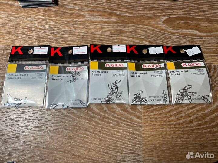 Карабины Kaida арт.К2006 / 2004Т, 4-18 кг