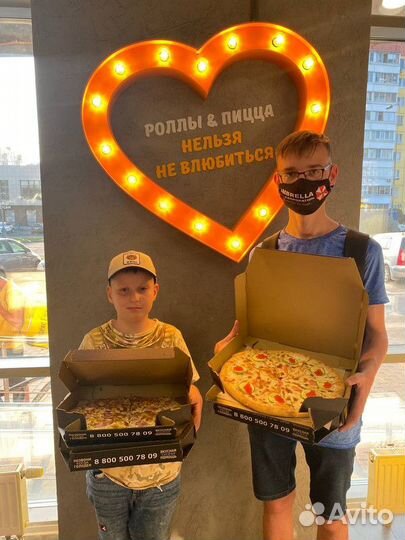 Франшиза кафе и точек доставки пиццы и суши