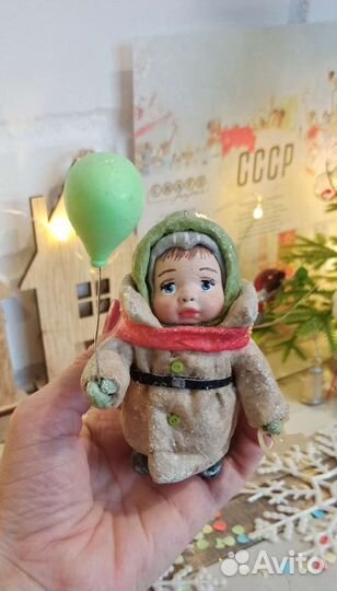 Елочные игрушки СССР