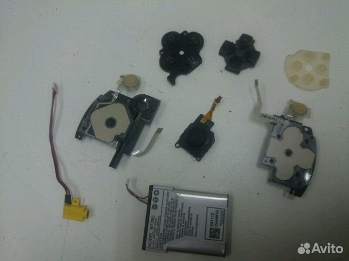 Корпус psp e1008 и другие запчасти к нему