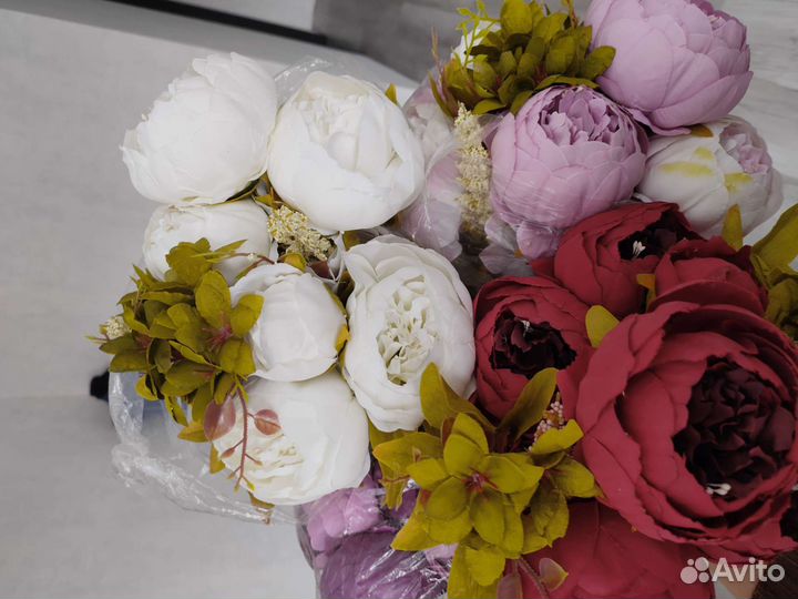 Букет цветов, букет пионов, пионы