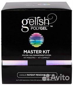 Gelish,профессиональный набор для полигель-моделир