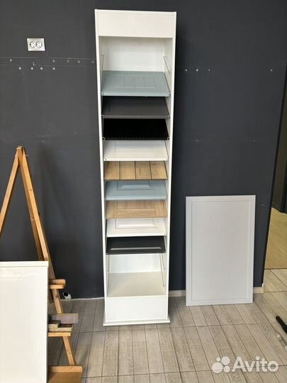 Экспозитор (стойка) для мебельных материалов