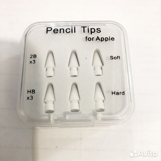 Наконечники для стилуса Apple Pencil 1, 2