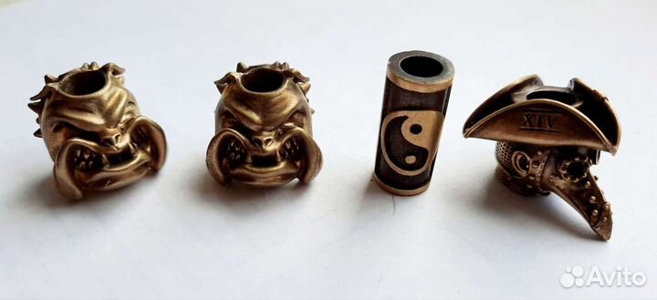 Бусины для браслетов из паракорда и темляка