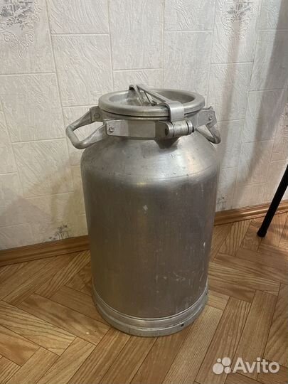 Фляга бидон алюминиевый