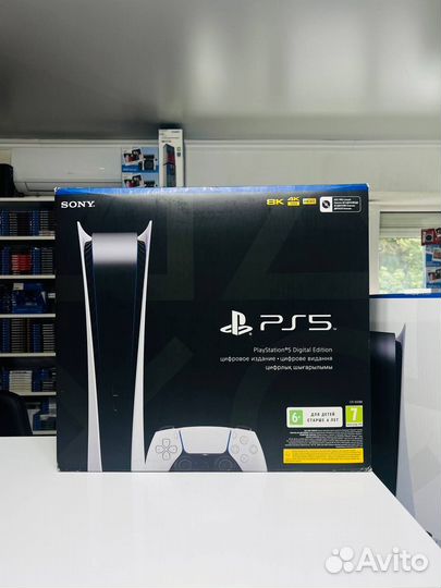 PlayStation 5 825Gb Digital Edition Гарантия 12 ме