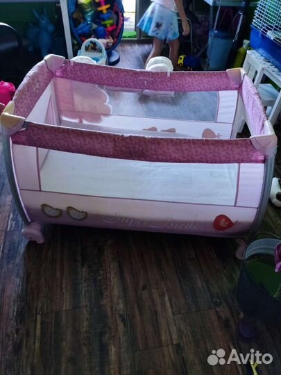 Кровать манеж