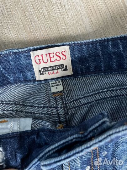 Джинсовые шорты на девочку Guess