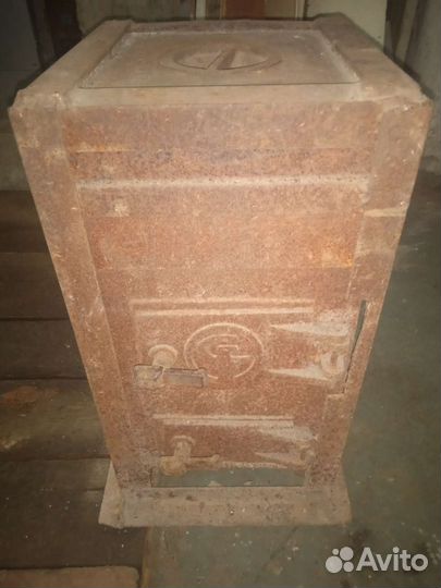 Печь буржуйка чугунная СССР