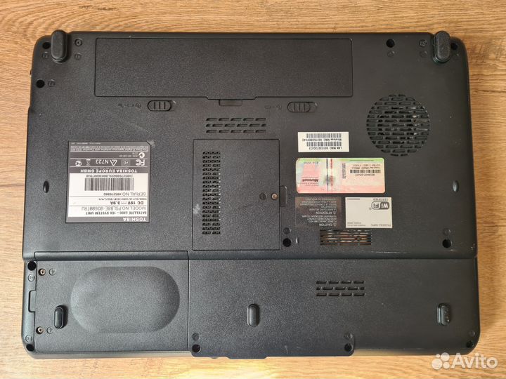 Ноутбук toshiba satellite l300