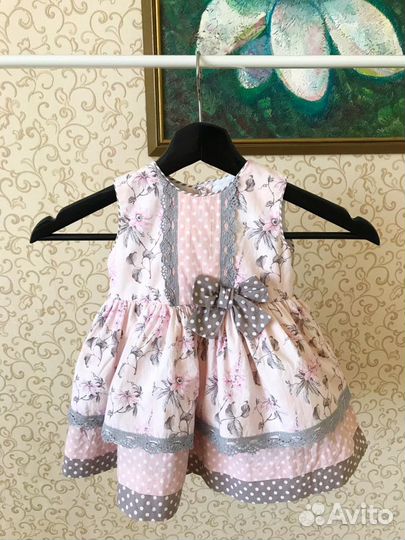 Нарядное платье для девочки 1 год