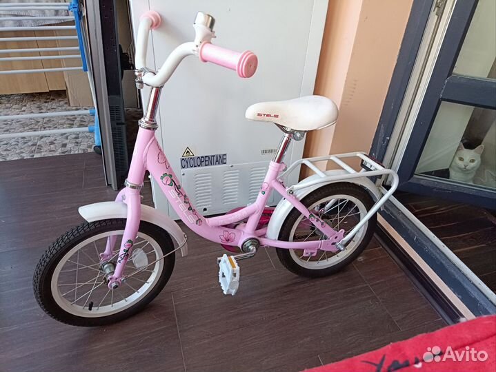 Детский велосипед stels Flyte Lady 16 Z011 розовый