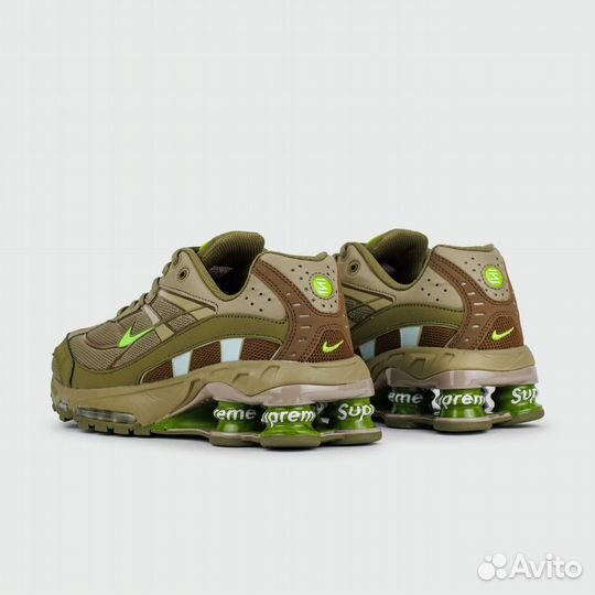 Кроссовки Nike Shox Ride 2 x Supreme Green