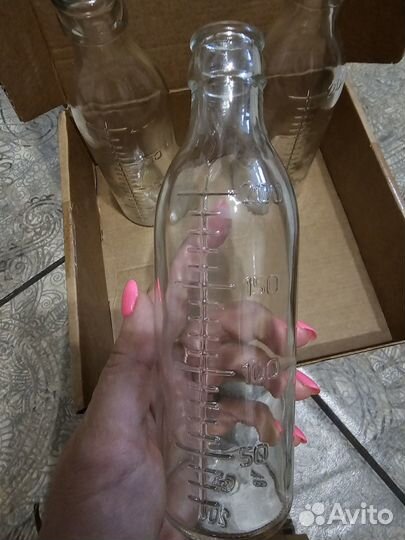 Бутылочки молочные детские