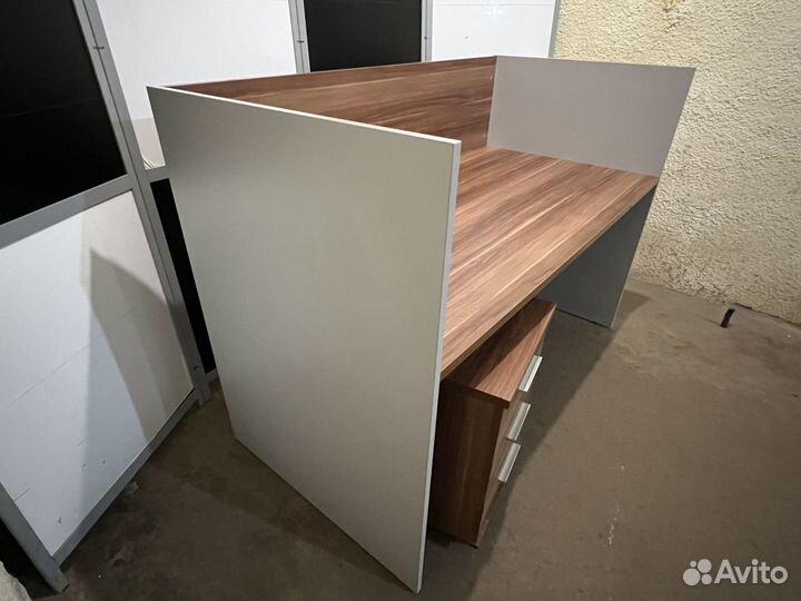 Стол с перегородками 160х82х115, бу