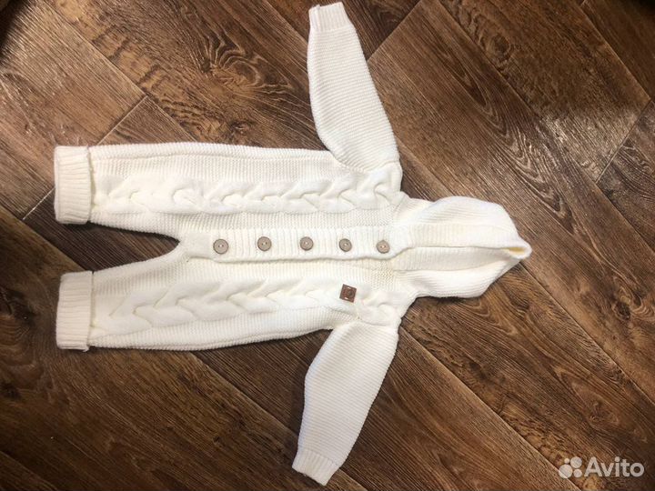 Вязанный комбинезон